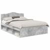 vidaXL Bed Frame with Headboard Concerte 140 x 200 cm Solid Pine Wood