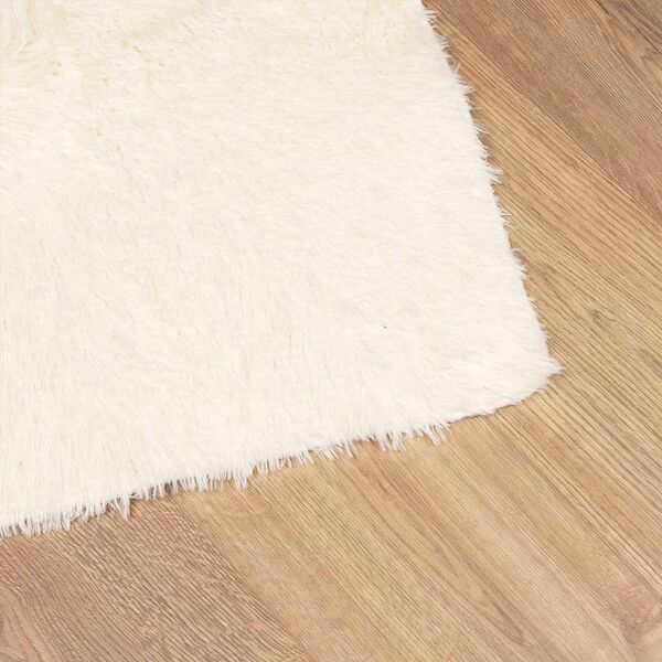 vidaXL Shaggy Rug High Pile NAVARRA Cream 160x230 cm Polyester