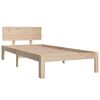 vidaXL Bed Frame without Mattress Solid Wood Pine 90x200cm