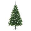 vidaXL Christmas Tree | Green | PE (Polyethylene), Steel, Plastic | Large