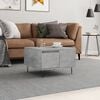 vidaXL Coffee Table Concrete Grey 55x55x36.5 cm Engineered Wood