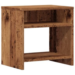 vidaXL Bedside Cabinet&nbsp;Old Wood 40x30x40 cm Engineered Wood