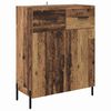 vidaXL Highboard Old Wood 69.5 x 32.5 x 180 cm Engineered Wood