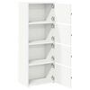 vidaXL Bookcase White 40x24x102 cm Engineered Wood