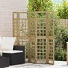 vidaXL Privacy Screen Honey Brown 200 x 180 cm Impregnated Pine Wood
