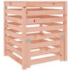 vidaXL Composter 63.5x63.5x77.5 cm Solid Wood Douglas