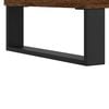vidaXL Coffee Table Smoked Oak 60x44.5x45 cm Engineered Wood