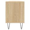 vidaXL TV Cabinet Sonoma Oak 150x30x44.5 cm Engineered Wood