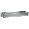 vidaXL Retaining Wall 8 pcs 300 x 100 x 30 cm Galvanised Steel Silver