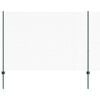 vidaXL Hexagonal Fence with Post 50 x 1.6 m PVC-Coated Steel Green