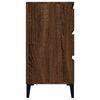 vidaXL Sideboard Brown Oak 60x35x70 cm Engineered Wood
