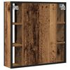 vidaXL Bathroom Mirror Cabinet Old Wood 60x16x60 cm Engineered Wood