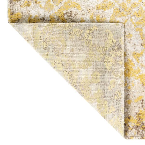 vidaXL Outdoor Rug Flatweave 100x200 cm Yellow