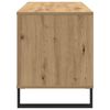 vidaXL Record Cabinet Artisan oak 100 x 38 x 48 cm Engineered Wood