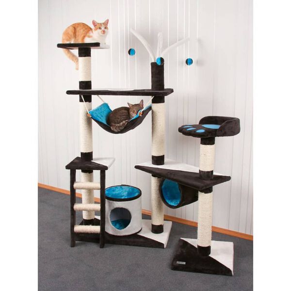 Kerbl Cat Tree Creativ 150 cm Blue 81505