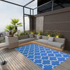 vidaXL Outdoor Rug ARAKIL Blue 120x180 cm PP
