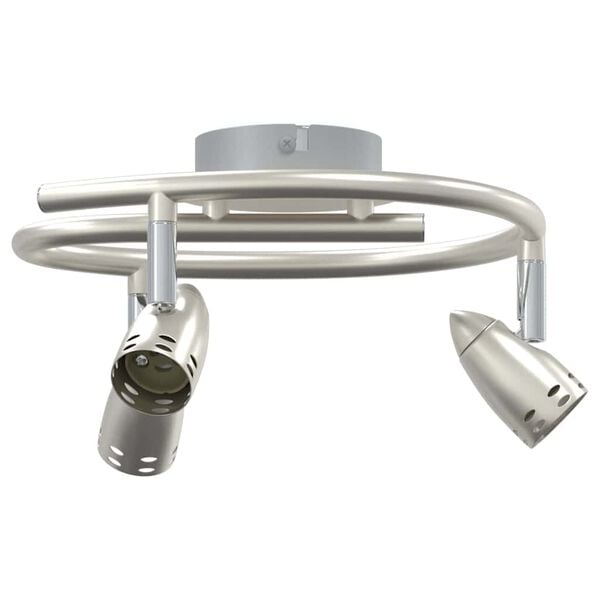 vidaXL Ceiling Spotlight Matt nickel 25 x 24 x 12 cm Steel