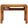 vidaXL Writing Desk with Drawer with Storage Brown 110 x 50 x 73 cm