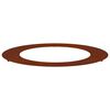 vidaXL suitable for Flat Tree Ring Rusty &Oslash;60/90 cm