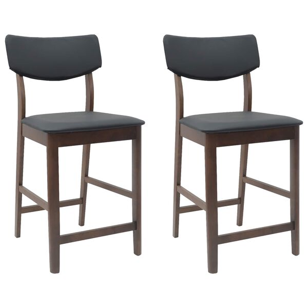 vidaXL Dining Chairs 2 pcs Light Brown 48 x 49 x 95 cm