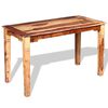 vidaXL Dining Table Solid Acacia Wood 120x60x76 cm