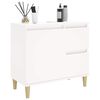 vidaXL Bathroom Cabinet White 65x33x60 cm Engineered Wood