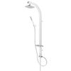 SCHÜTTE Overhead Shower Set MADAGASKAR White-Chrome