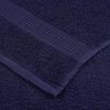 vidaXL Towels "FROGN" 10 pcs Navy Blue 100x200 cm 360 gsm