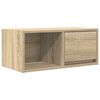 vidaXL TV Cabinets 2 pcs Sonoma Oak 60x31x25.5 cm Engineered Wood