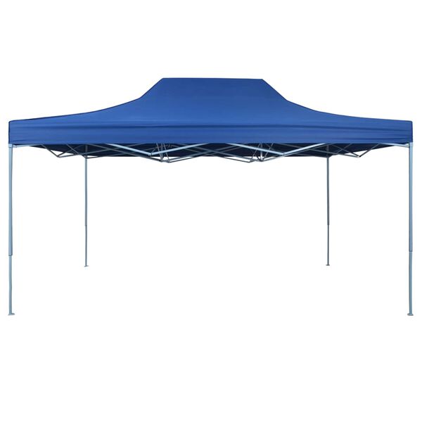 vidaXL Foldable Tent Pop-Up 3x4.5 m Blue