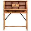 vidaXL Writing Desk 90x40x107cm Solid Acacia Wood