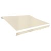 vidaXL Awning Replacement Fabric Cream 300x250 cm Polyester