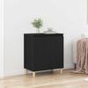 vidaXL Sideboard Black 60 x 35 x 70 cm Engineered wood