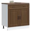vidaXL Kitchen Base Cabinet&nbsp;Porto Brown Oak Engineered Wood