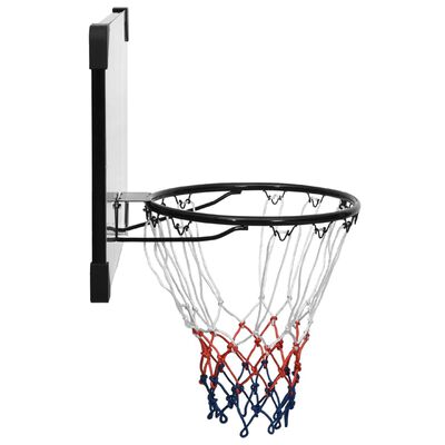 vidaXL Basketball Backboard Transparent 71x45x2.5 cm Polycarbonate