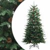 vidaXL Artificial Hinged Christmas Tree 150 cm PE & PVC Green