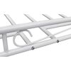 vidaXL DayBed Frame without Mattress White Metal 90x200 cm