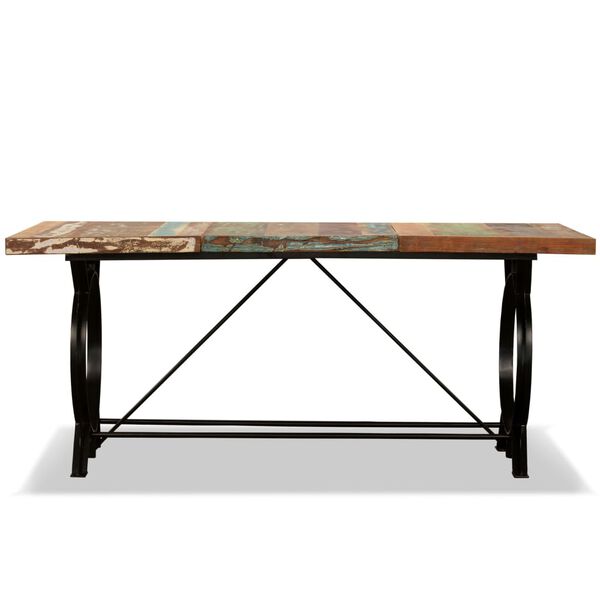 vidaXL Dining Table Solid Reclaimed Wood 180 cm