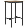 vidaXL Bar Table 52 x 52 x 110 cm Engineered Wood Artisan Oak
