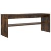 vidaXL TV Cabinet Smoked Oak 100 x 30 x 40 cm Engineered Wood