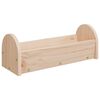 vidaXL Rabbit Hay Feeder 28x10x10 cm Solid Wood Fir