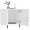 vidaXL Bedside Cabinets 2 pcs White 40x40x50 cm Engineered Wood