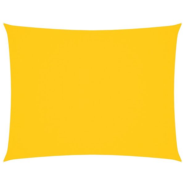 vidaXL Sunshade Sail Oxford Fabric Rectangular 3x6 m Yellow