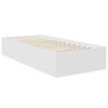 vidaXL Bed Frame with Headboard White 75 x 190 cm Engineered Wood