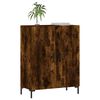 vidaXL Sideboard Smoked Oak 69.5x34x90 cm Engineered Wood