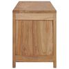 vidaXL TV Cabinet 115x30x40 cm Solid Teak Wood