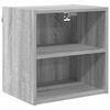 vidaXL Hanging Cabinet Grey Sonoma 40 x 29.5 x 40 cm Engineered Wood
