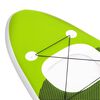 vidaXL Inflatable Stand Up Paddle Board Set Green 330x76x10 cm