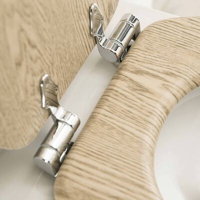 Tiger Soft-Close Toilet Seat Scaffold MDF Brown 252022546