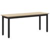 vidaXL Bench Sonoma Oak 110 x 35 x 45 cm Engineered Wood